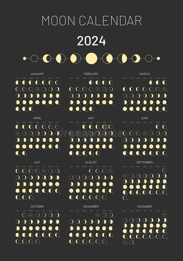 Moon Calendar 2024